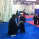 First Stripe on Karate Belt Presentation