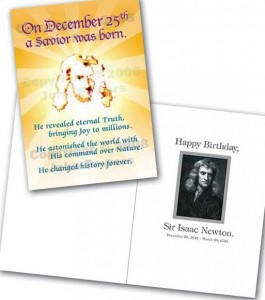 Sir Isaac Newton and Christmas Holidays