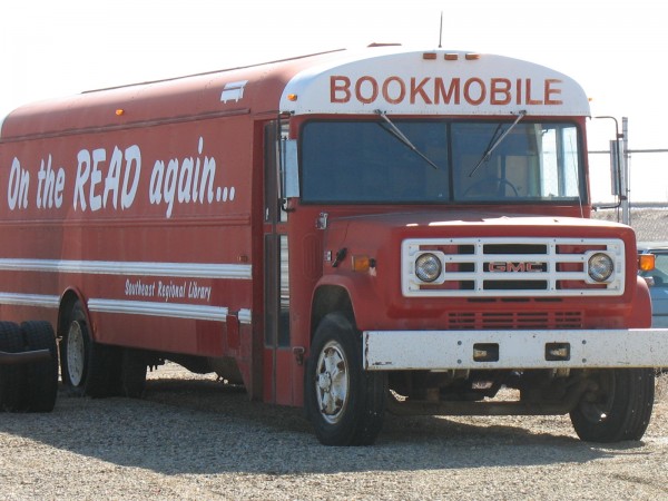 On the Read Again Bookmobile