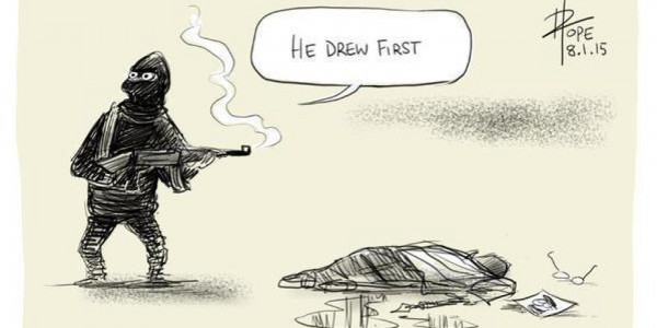 He Drew First - David Pope