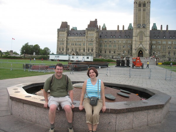 Jason and Shea in Ottawa
