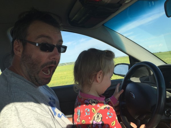 First Time Driving at Family Farm