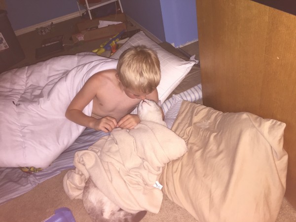 Pace and Koko Bedtime