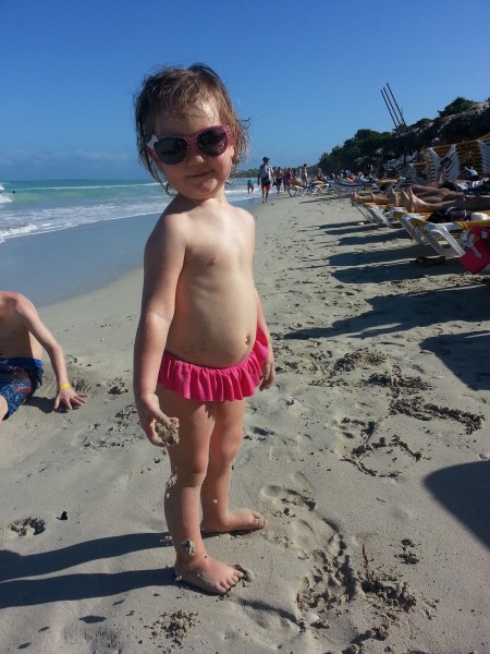 Daughter in Cuba