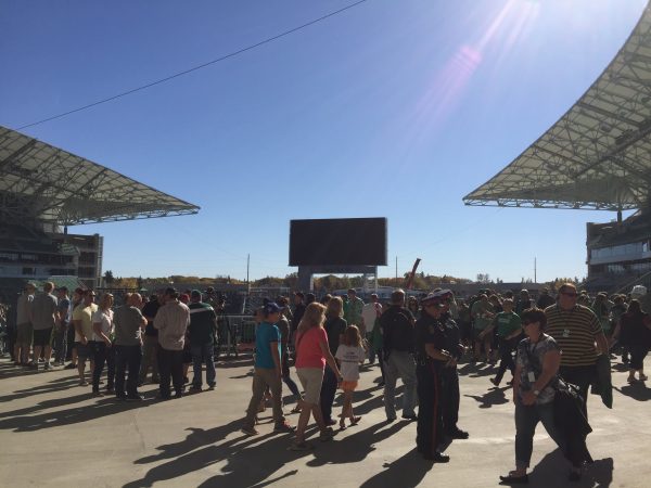 Concourse of New Mosaic Stadium